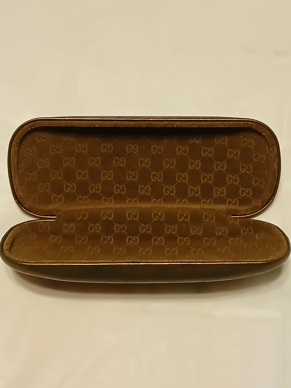 Gucci Gold Eyeglass Case - Luxurious Protective Case
